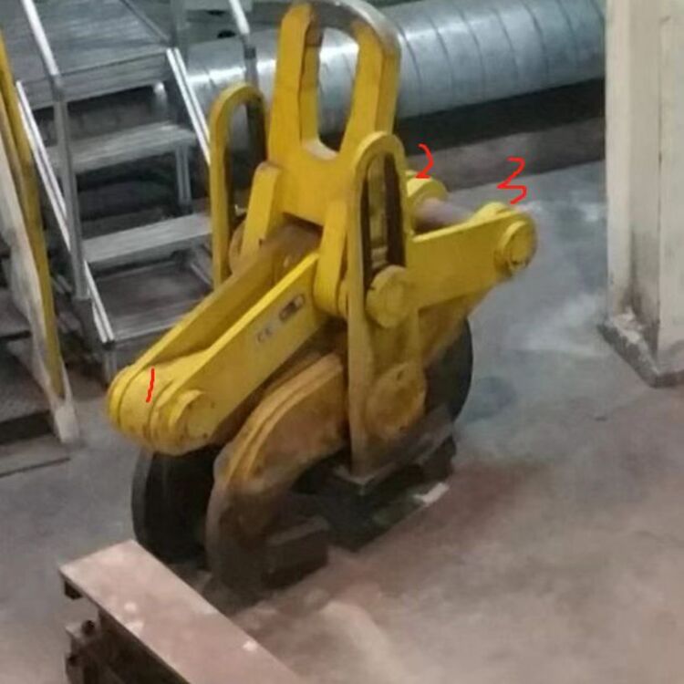 轴承套圈起重工具使用中