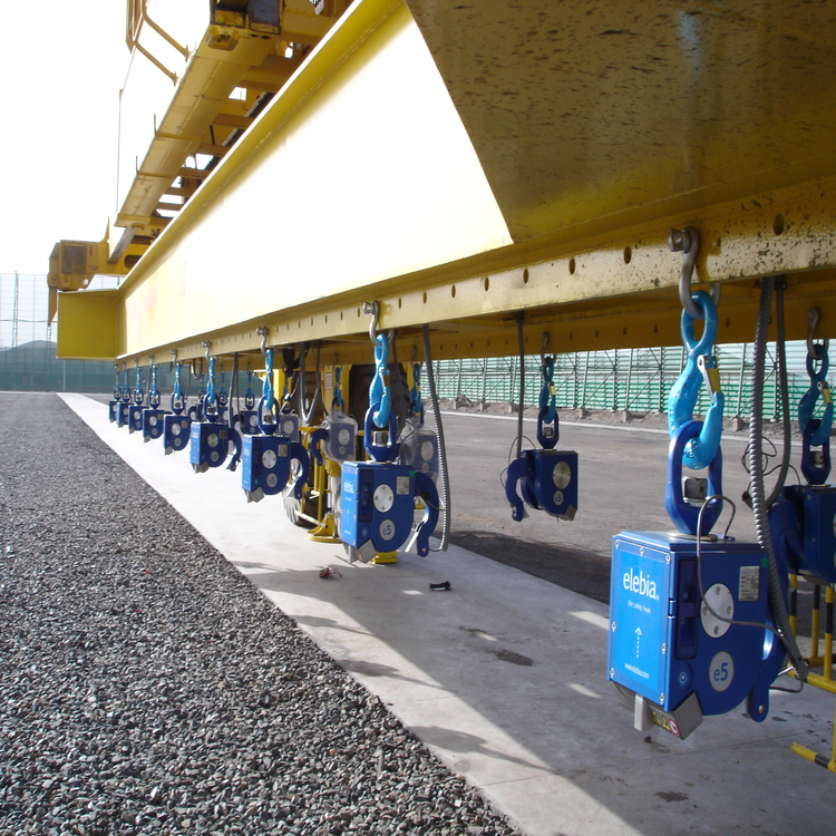 Aerial Release Beam in operation