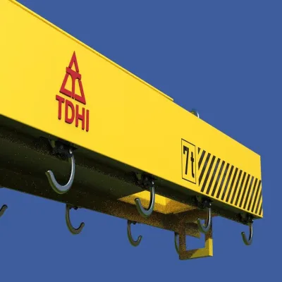 High altitude heavy object lifting release beam