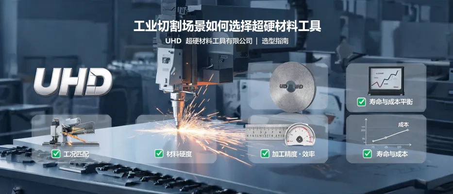 工业切割场景如何选择超硬材料工具｜UHD超硬材料工具有限公司选型指南