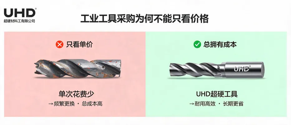 UHD超硬材料工具有限公司：工业工具采购为何不能只看价格