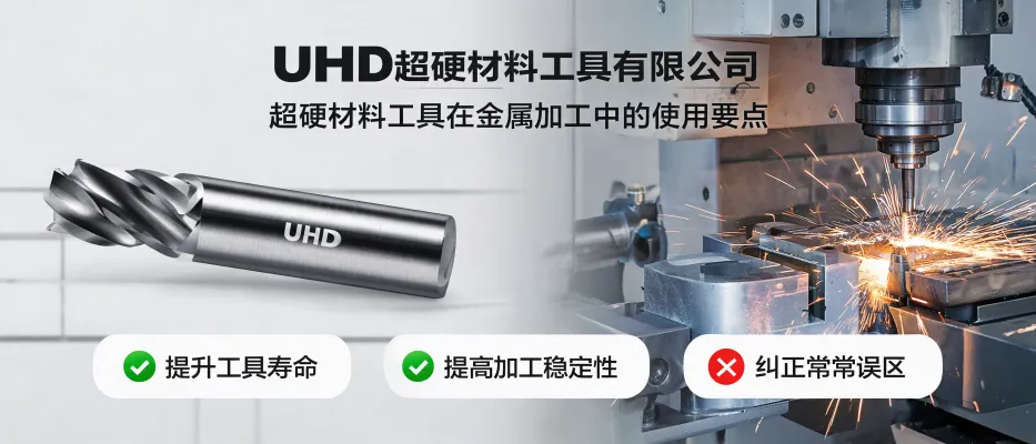 UHD超硬材料工具有限公司：超硬材料工具在金属加工中的使用要点