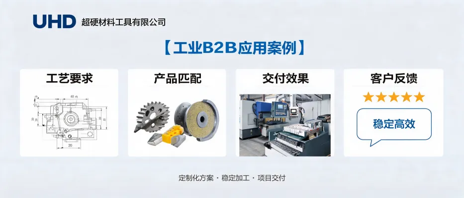 UHD超硬材料工具有限公司｜超硬材料工具在工业B2B项目中的应用案例