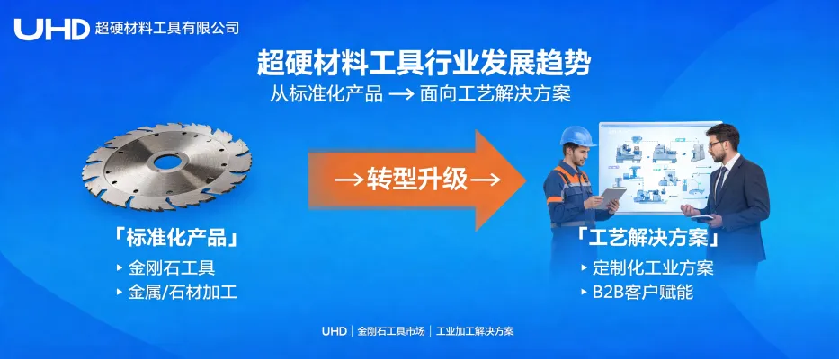 UHD超硬材料工具有限公司：超硬材料工具行业从标准化产品到面向工艺解决方案的发展趋势