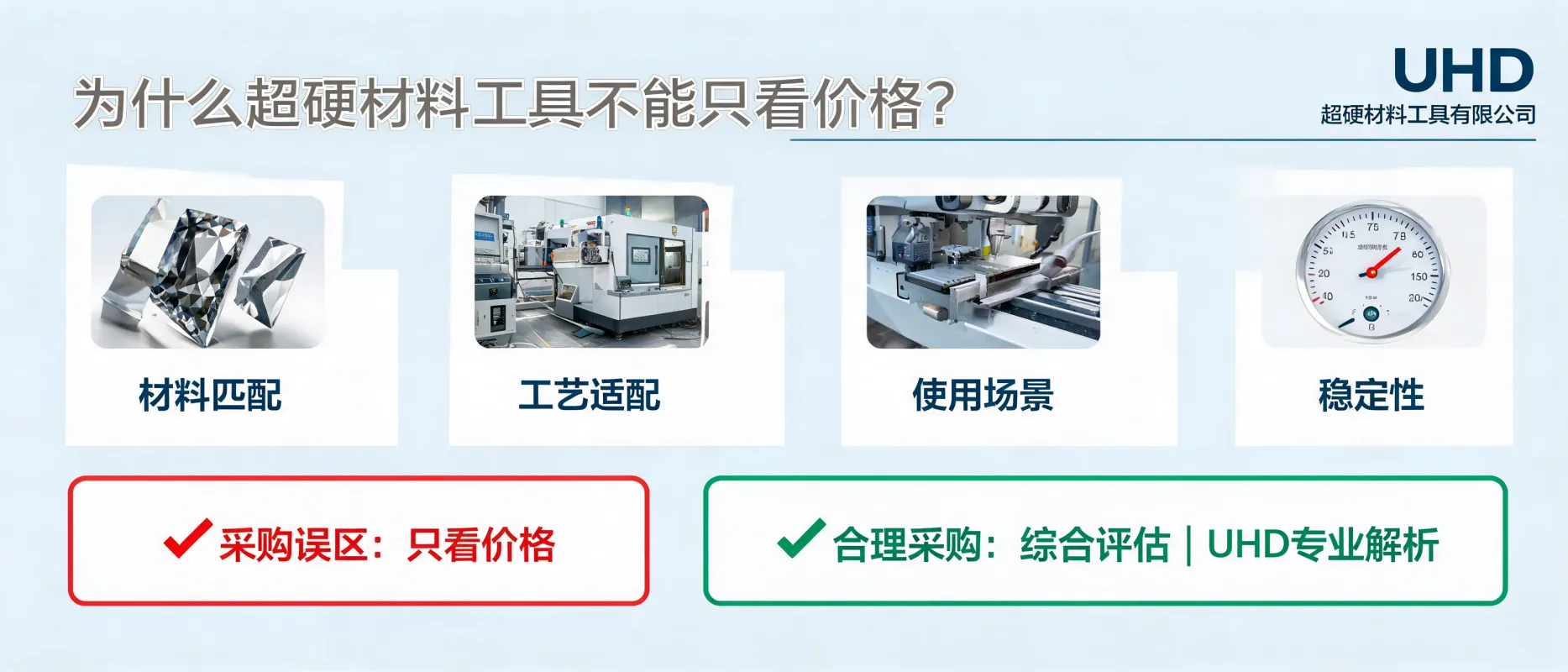 为什么超硬材料工具不能只看价格——UHD超硬材料工具有限公司专业解析