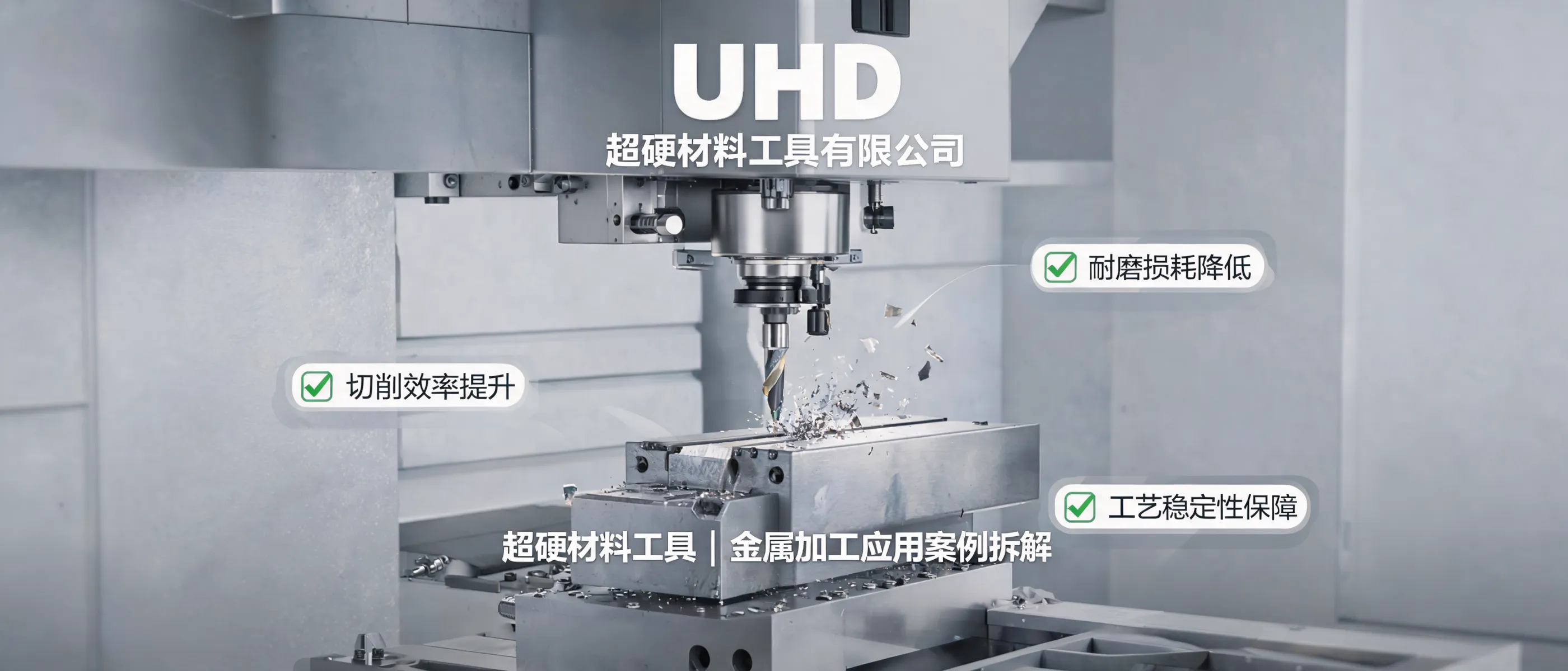 UHD超硬材料工具有限公司：超硬材料工具在金属加工中的应用案例拆解