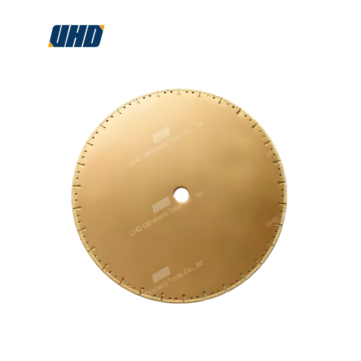 Dust control of brazed diamond saw blade