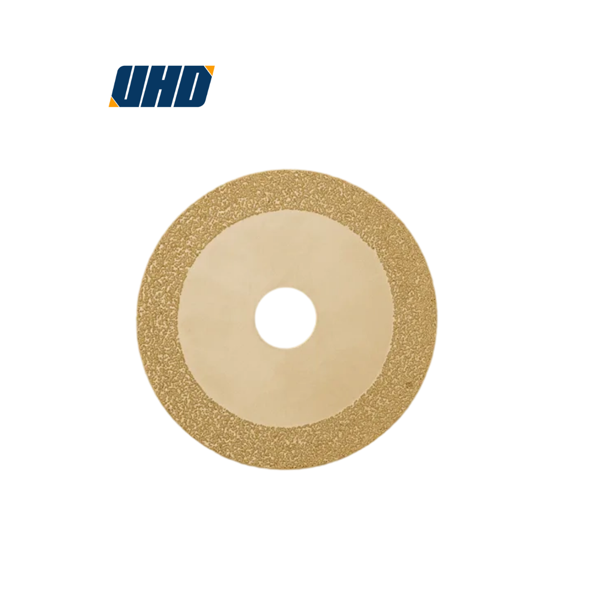 User using brazed diamond grinding disc safely