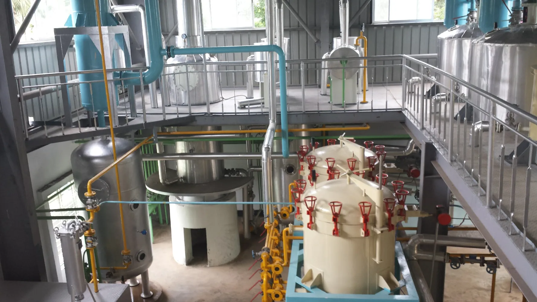 Rice bran oil production line