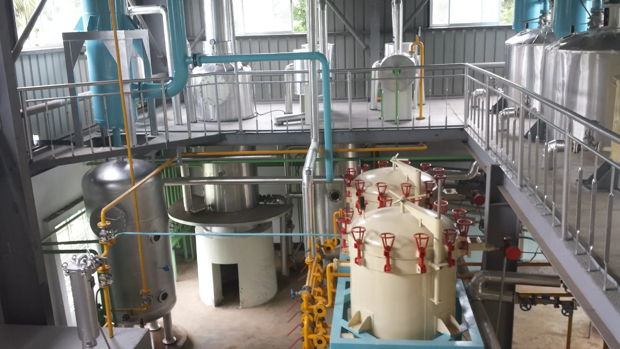 Rice bran oil production line