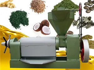 آلة استخلاص زيت بذور السمسم