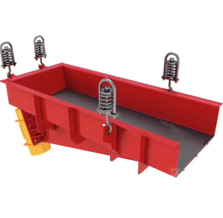 Dual Vibration Motor Vibrating Screen Feeding Equipment