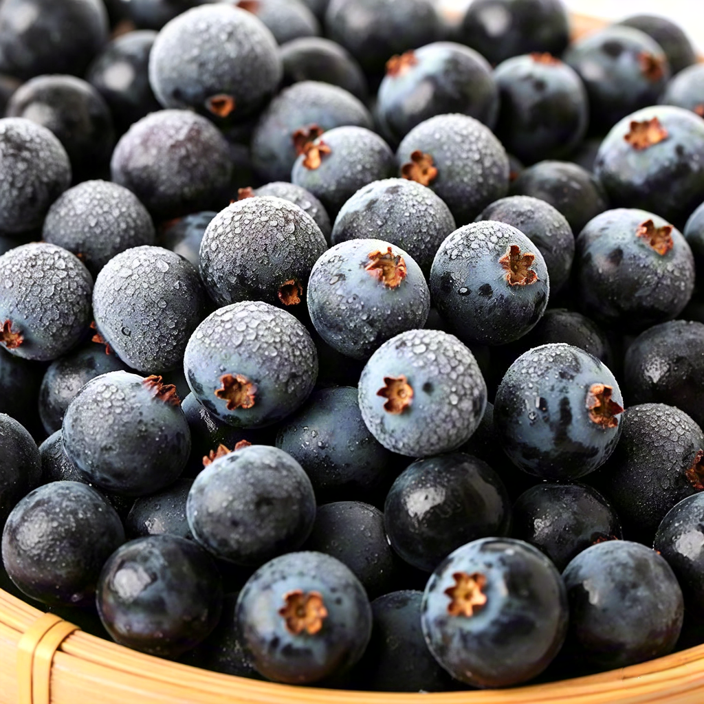 Gefrorene Johannisbeeren