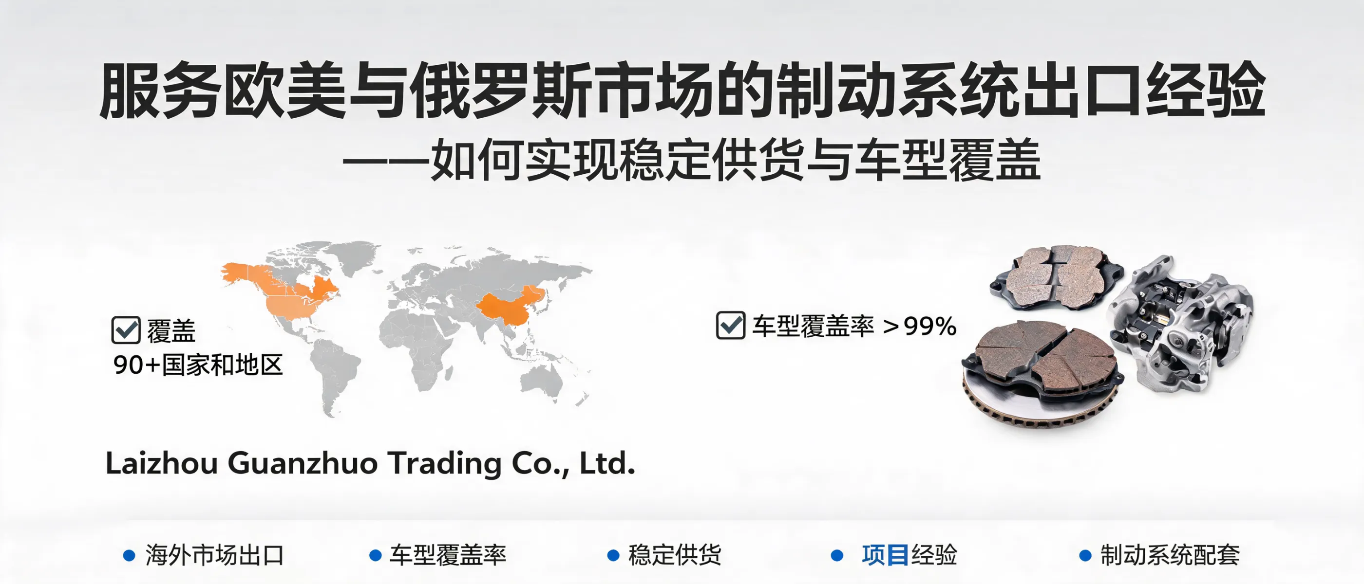 Laizhou Guanzhuo Trading Co., Ltd.: Export Experience of Brake Systems for European, American and Russian Markets