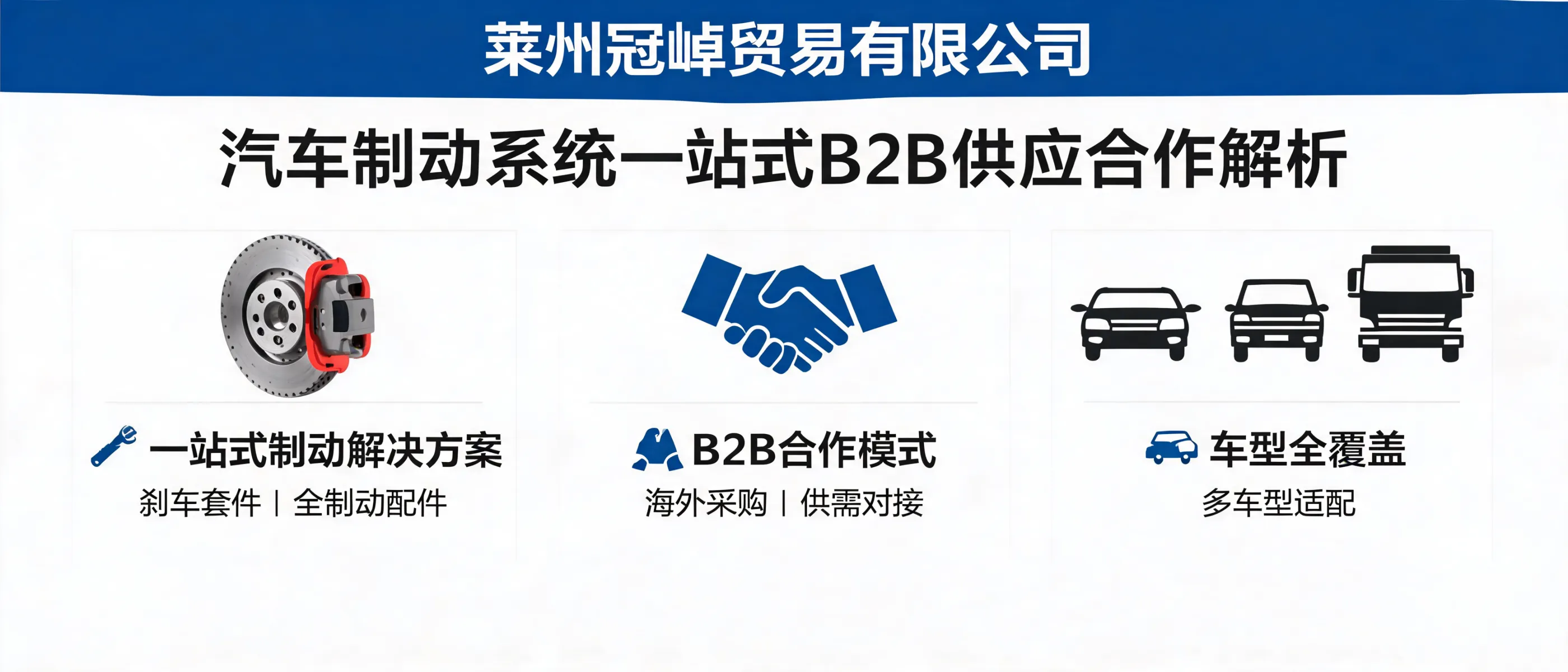 Laizhou Guanzhuo Trading Co., Ltd.: Unveiling the B2B Cooperation Model for One-Stop Automotive Brake Systems Supply