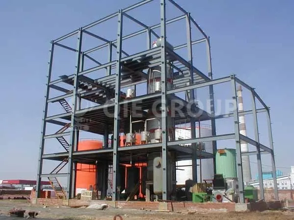 Cottonseed oil refining production line