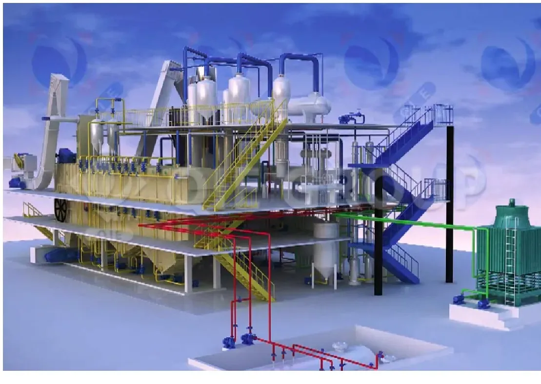 Soybean oil production line