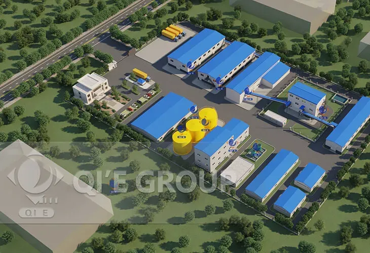 Soybean pretreatment production line