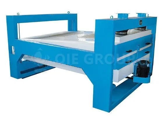 Flat rotary screen