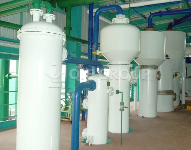 Rice bran evaporation process