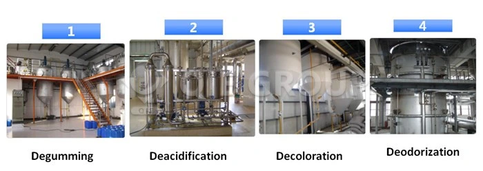 Intermittent edible oil refiner