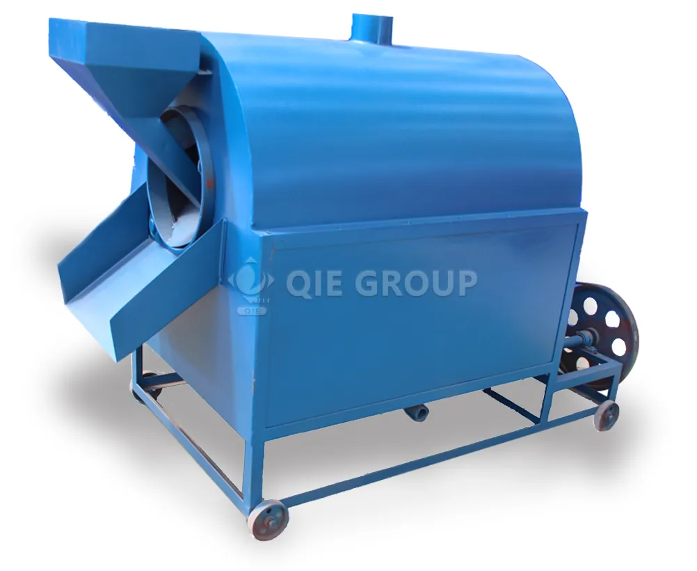 Cylindrical roasting furnace