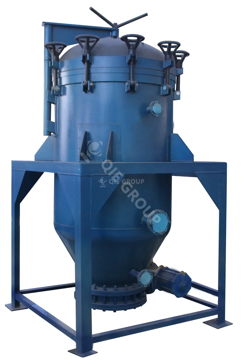 Vertical leaf filter