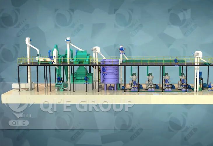 Sesame oil pressing plant