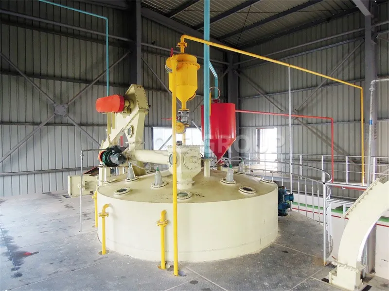Cottonseed oil rotary extraction machine