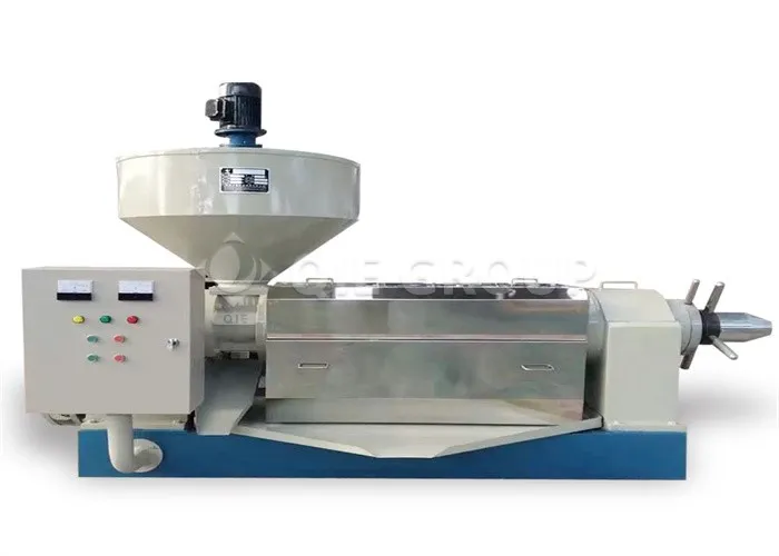 Rice bran oil press