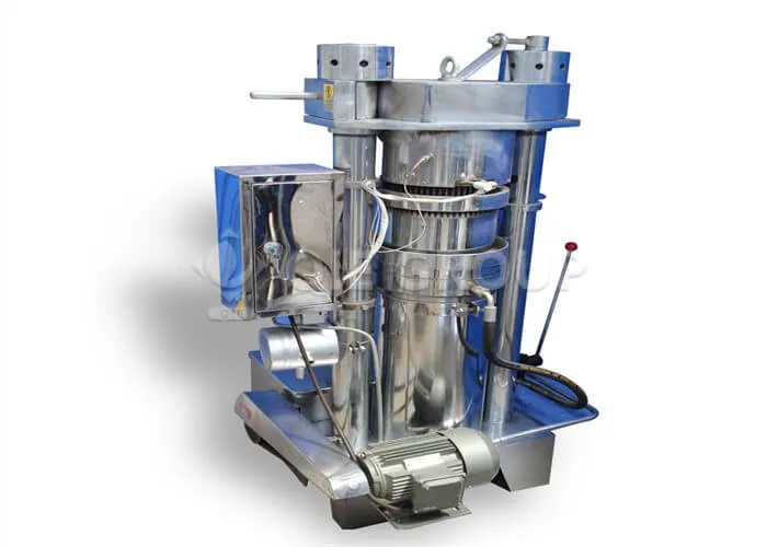 Hydraulic sesame oil press
