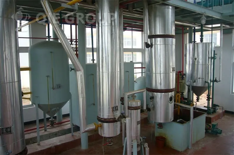 Small edible oil refiner