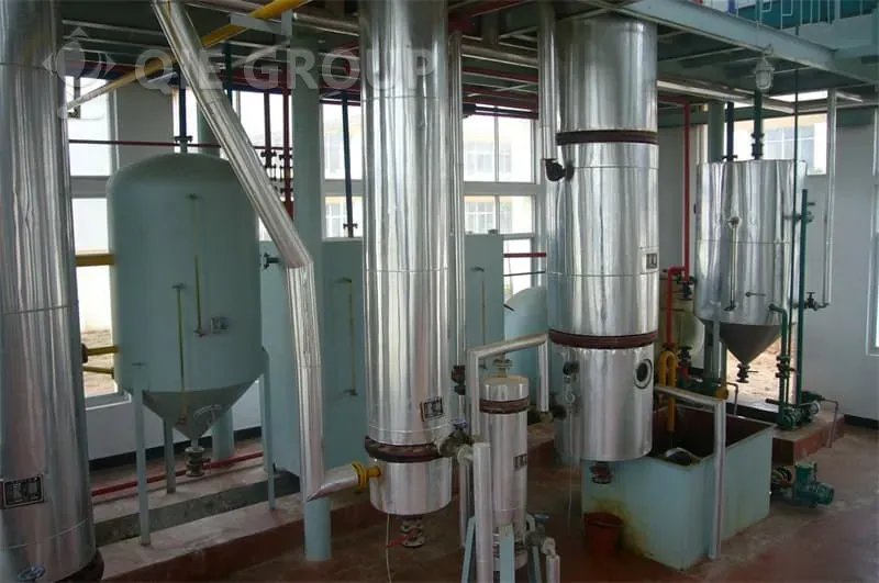 Small edible oil refining equipment
