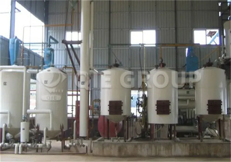 Small peanut oil refiner