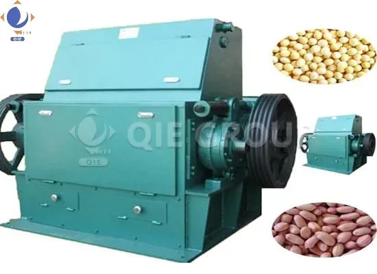 Oilseed flaking machine