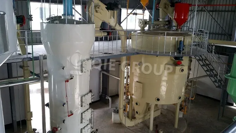 Rice bran oil solvent extraction equipment