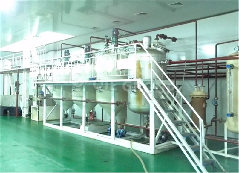 Sunflower oil refining equipment