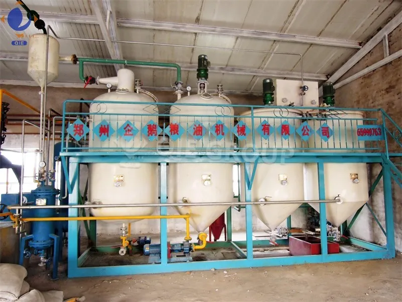 Cottonseed oil refining machine