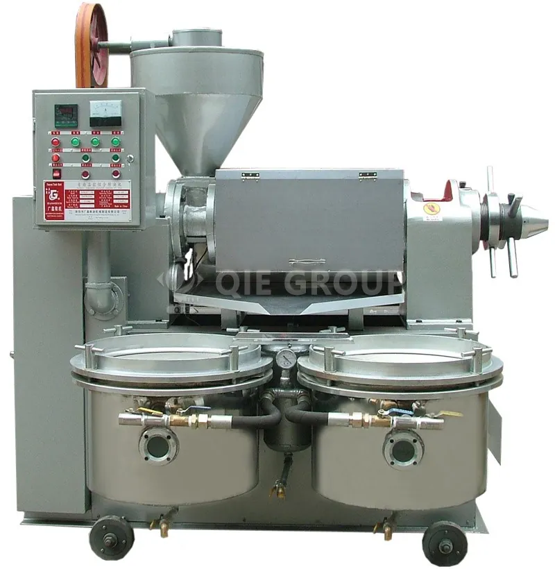 Single screw oil press