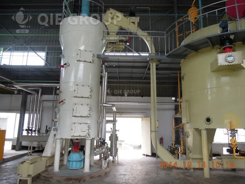 Vegetable oil solvent extraction equipment