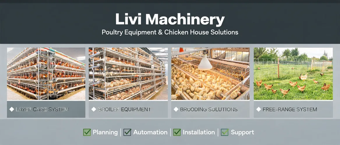 Livi Machinery Poultry Equipment & Chicken House Solutions
