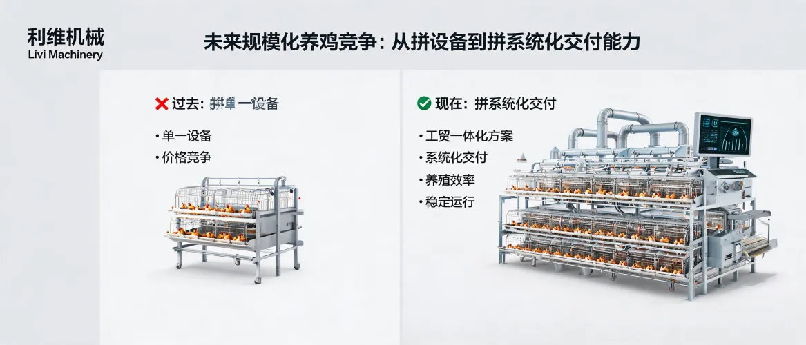 未来规模化养鸡竞争：从拼设备到拼系统化交付能力｜Livi Machinery 利维机械