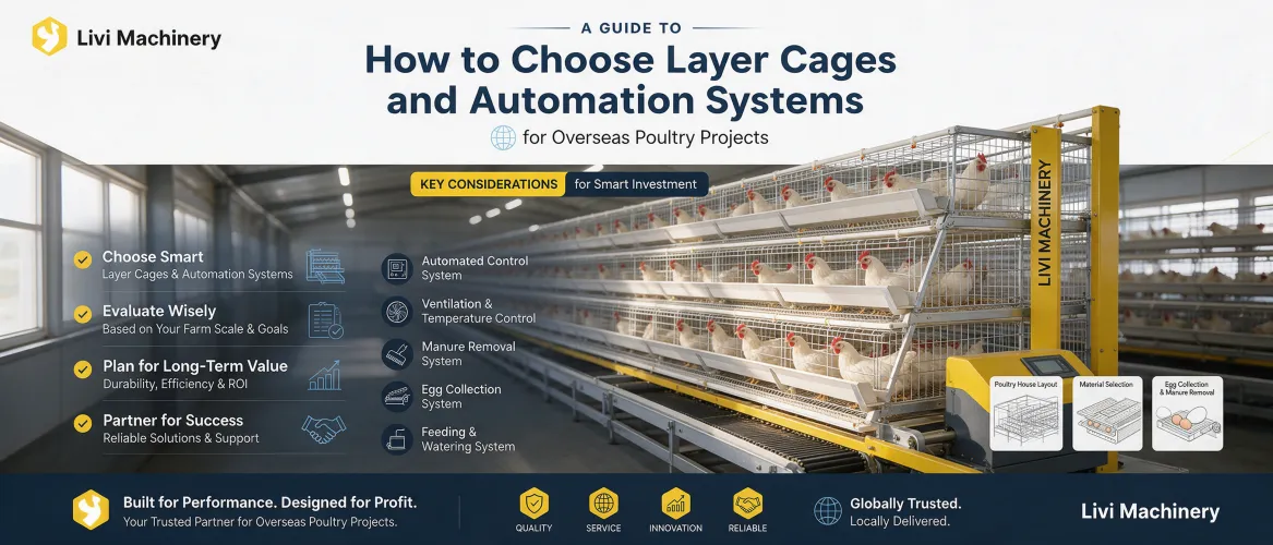 Poultry Equipment Supplier Checklist for Large-Scale Farms | Livi Machinery