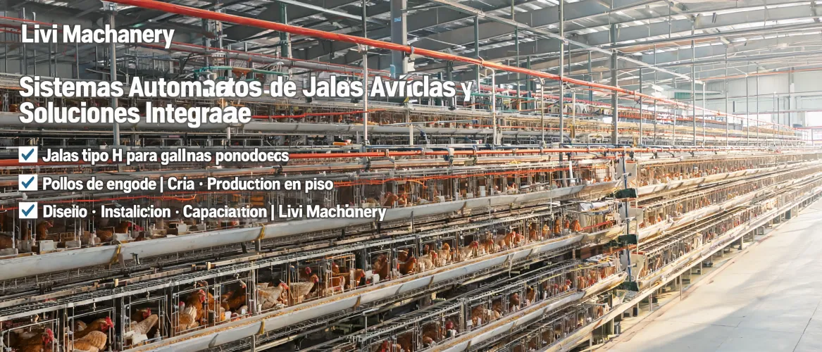Sistemas Automáticos de Jaulas Avícolas y Soluciones Integrales | Livi Machinery