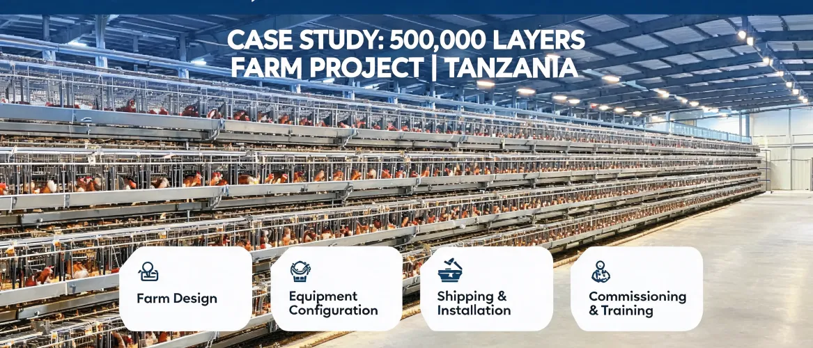 Proyecto de 50,000 ponedoras en Nigeria | Livi Machinery