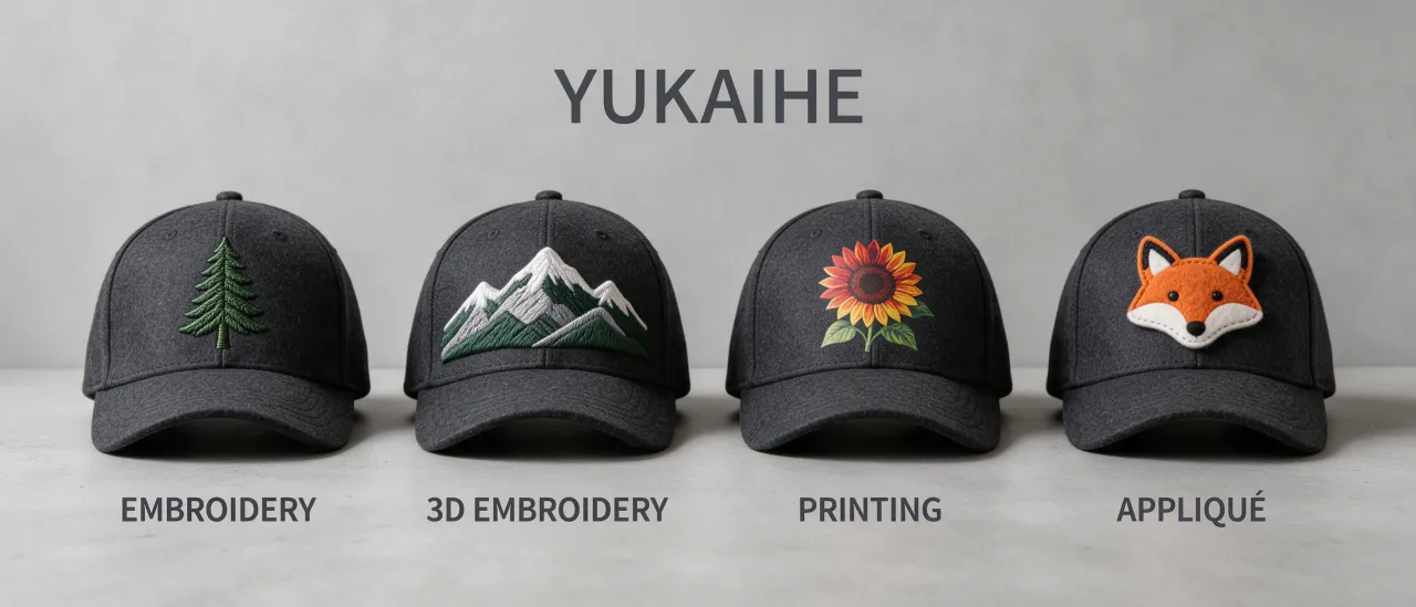 How to Choose the Right Logo Technique for Custom Hats