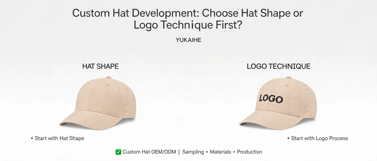 定制帽饰时，应先选择帽型还是Logo工艺？