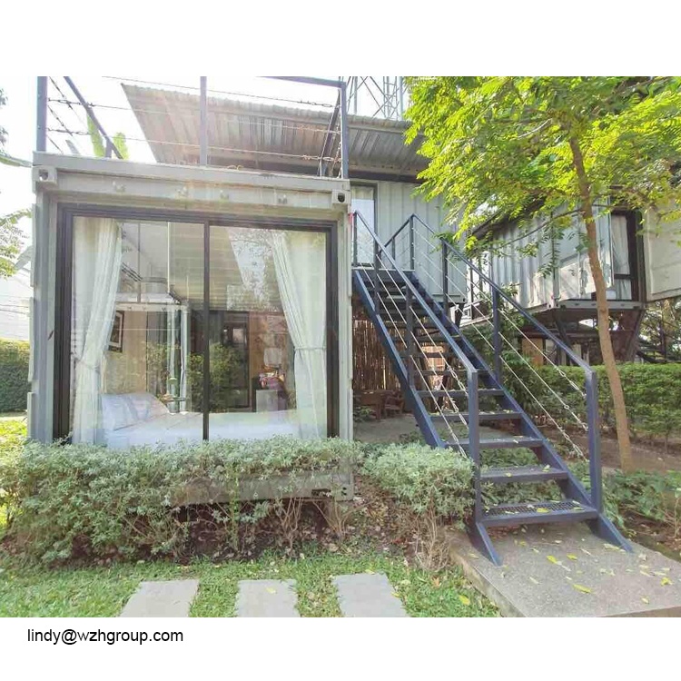 The interior of the container house