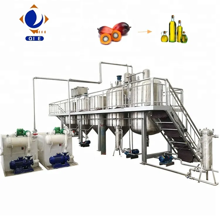 高效1-50tpd小型棕榈油精炼厂 - 可靠的油脂提炼解决方案