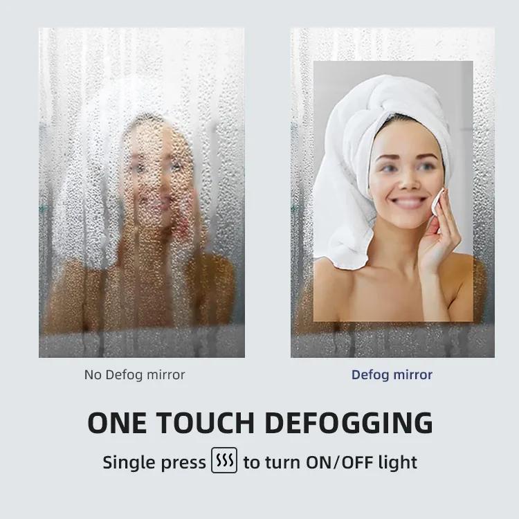 Kidoir Smart Anti-Fog LED Aathroom Mirror – The perfect combination of technology and fashion